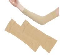 Compression Arm Sleeves - Thin Protectors For Elderly Skin - Reducing Girdle, Protection Against Bruises And Abrasions, Sun Protection For The Athletic Body On Occasion Esp, Skin colour (1 pair