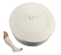 Compression Bandage 4.7inx32.8ft Tubular Bandage with Elastic Easy to Wear Cuttable Tubular Gauze for Cast Plaster Comfort Wear Sweat Absorbent