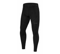 TCA Boys Pro Performance Compression Leggings Thermal Base Layer Tights - Black Stealth, 8-10 Years