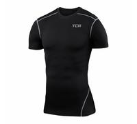 Compression Base Layer Top PowerLayer Mens Boys Short Sleeve Thermal Winter Run