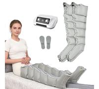 Compression Boots for Legs, Leg Lymphatic Drainage Massager, 6 Leg Compression Machine, Timer 0-30 Min & Adjustable Pressure 0-240 mmHg, Relaxes Tight Muscles, Cuts Down Swelling and Exhaustion