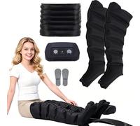 Compression Boots for Legs, Leg Lymphatic Drainage Massager, 6 Leg Compression Machine, Timer 0-30 Min & Adjustable Pressure 0-240 mmHg, Relaxes Tight Muscles, Cuts Down Swelling and Exhaustion
