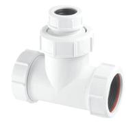 Compression Connection CONDENSATE TEE White 40MM, Material Polypropylene, Pack of 1