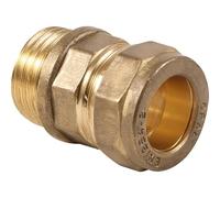 Compression Coupler Male 22mm x 1", Diameter 22mm, 1 in Pack