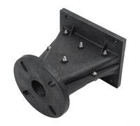 Compression Driver Wave Guide 109x111mm For Line Array | Precise 87x109mm fit, plastic durability, black finish, for horn mounting, for pro audio use