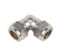 Compression Equal 90° Elbow 15MM, Fully Recyclable Products, 1 in Pack