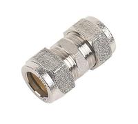 Compression Equal Coupler 15MM, Fully Recyclable Products, 1 in Pack