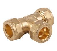 Compression Equal Tee 10mm, Diameter 10mm, 1 in Pack