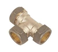 Compression Equal TEE 28MM, Fully Recyclable Products, 1 in Pack