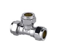 Compression Equal Tee (Dia) 15mm x 15mm x 15mm, 1 in Pack