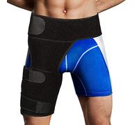 Compression Hip Brace, Adjustable Thigh Support, for Sciatica & Pain Relief