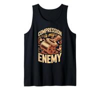 Compression is My Enemy Videographer Filmmaker Tank Top