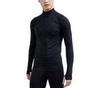 Craft Core Dry Active Comfort Half-Zip Running Tops Men - Black, Size S