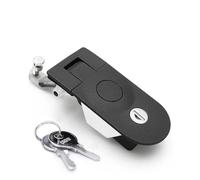 Compression Latch Lock Flush Mount Cabinet Lock Zinc Alloy Door Lock Lever Hand Operated Compression Latches Hardware 1Pcs(Chrome)