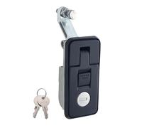 Compression Latch Lock Flush Mount Trigger Latch,Black 8.5x4cm