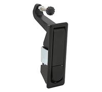 Compression Latch Lock, Heavy Duty Black Zinc Alloy Adjustable Sealed Large Lever Hand Operated Door Fastener for Industrial Equipment Box, Metal Cabinet, Marine Door, Electrical Equipment Box