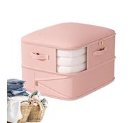 Compression Organiser, Vacuum Clothing Storage Bag with Double Layer Pocket, Zip, Space Saver, Quilt, Pillow, Mattress Container, Wardrobe, RV, Dorm, Home, Wedding