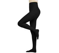 Compression Pantyhose for Women, 20-30mmHg Compression Stockings & Leggings, Black, Large