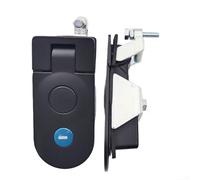 Compression Push Lock Latch for Tool Box Camper Trailer Zinc Alloy Material Steel Core Push Activation Flush Installation (35MM)