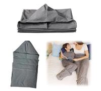 Compression Sleep Sack for Adults - Ultra-Lightweight Wearable Blanket for Stress & Anxiety Relief, Breathable Stretch Fabric Sleep Pod, Hug Pressure Therapy, Lightweight Blanket for Teens & Adults