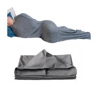 Compression Sleep Sack-Ultra-Lightweight,Cooling Blanket with Hug Pressure Therapy, Wearable Blanket for Stress & Anxiety Relief, Breathable Stretch Fabric Sleep Pod for Kids Teens & Adults