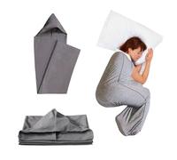 Compression Sleep Sack,Ultra-Lightweight Wearable Blanket for Stress & Anxiety Relief, Breathable Stretch Fabric Sleep Pod,Hug Pressure Therapy Compression Sack,Kids Teens & Adults (L)