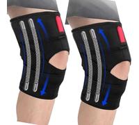 Compression Sleeve Knee Brace with Patella Control Good for Different Physical Exercises Daily Use Flexible Fit Thin Knee Reinforce