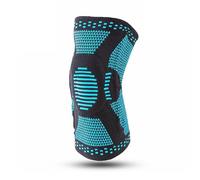 Compression Sleeve Knee Support Brace,Knee Support for Women/Men, Knee Brace Compression Sleeve Support for Alleviate Pain Caused,Arthritis, Ligament Injury Blue Black