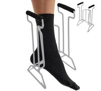 Compression Sock Donners - Stable Hose Aid Tool, Easy Grip Application Device | Rust Resistant Large Size Hose Puller, Comfortable Sock Helper with Holder for Elderly Pregnant Women Mobility Support