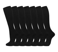 Compression Socks 7 Pairs For Women Men Circulation Knee High Sock Is Best Support For Athletic Running Cycling Large Heart Shaped Cards Stock