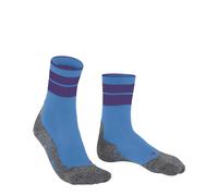 FALKE Men's TK Stabilizing M So Wool Thick Anti-Blister Hiking Socks 1 Pair, Blue Note 6545, 5.5-7.5