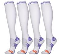 Compression Socks for Men and Women 1/2/3 Pair 20-30 mmHg Compression Stockings Circulation for Athletics, Running, Flight Travel, Support