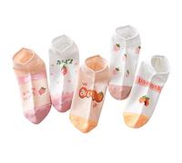 Compression Socks for Women 5 Pairs Print Socks for Women Men Girls Series Print Colorful Pattern Novelty Cute Unisex Socks White Casual Grip Socks Football Sale Clearance Daily Essentials