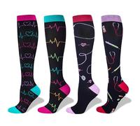 Compression Socks Women and Men, 20-30mmHg, Best for Nurses, Travel, Pregnancy