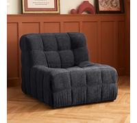 Compression Sofa Bed Convertible Futon for Living Room, Small Space & Apartment, Floor Sleeper Seat, 3 Seat,