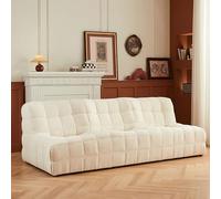 Compression Sofa Bed Convertible Futon for Living Room, Small Space & Apartment, Floor Sleeper Seat, 3 Seat,