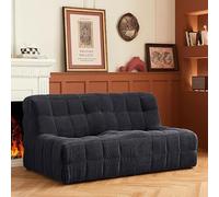 Compression Sofa Bed Convertible Futon for Living Room, Small Space & Apartment, Floor Sleeper Seat, 3 Seat,