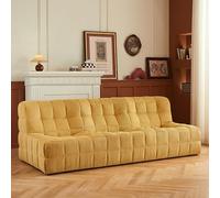 Compression Sofa Bed Convertible Futon for Living Room, Small Space & Apartment, Floor Sleeper Seat, 3 Seat,