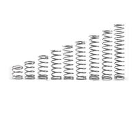 Compression Spring 10pcs Compression Spring 304 Stainless Steel Mini Household Maintenance Tools Accessories(25mm,2mm,0.25mm)