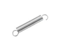 Compression Spring 5PCS Tension Springs Helical Coil Tension Spring Wire Diamete 1.0mm Length 20-100mm(50mm,6MM_1.0MM)