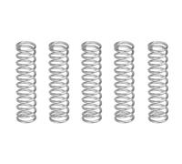 Compression Spring, Replacement Springs， Stainless Steel Compression Spring 4.0mm Wire Dia Multiple Sizes Silver Pack Of 5(4.0X58X30mm)