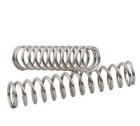 Compression Spring, Replacement Springs， Stainless Steel Compression Springs Pack of 2 4.5mm Wire Diameter Multiple Sizes Silver(4.5X42X45mm)