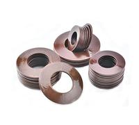 Compression Spring Washer Disc Gasket - 60Si2MnA Steel, DIN2093 Standard, Outer Dia 8mm-140mm, Inner Dia 4.2mm-72mm(35.5x18.3x2(2Pcs))