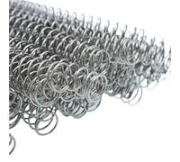 Compression Springs 2pcs Compression Metal Spring Length 300mm Long Wire Y Shaped Soft Pressure Return(6MM_2PCS 0.4MM)