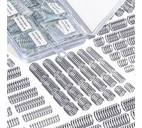 Compression Springs Assortment, Stainless Steel Springs, Spring Assortment for Shop and Home Repairs (40 Different Sizes, 200)