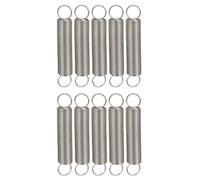 Compression Springs Set of 10, Stainless Steel Return Spring with 0.5 mm Wire Diameter, 3 mm Outer Diameter, 45 mm Length for Crafts, Workshop and Household