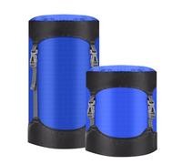 Compression Stuff Sack, 8L/15L/25L/35L/52L Sleeping Bag Compression Sack Great for Compression Bag Waterproof Outdoor Storage Bag for Backpacking, Traveling,Hiking and Camping (Royal Blue, XXL)