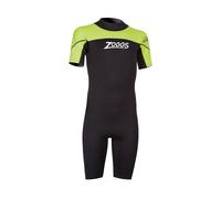 Zoggs Sea Ranger 1.5 Mm Junior Short Sleeve Shorty Black 14 Years Girl