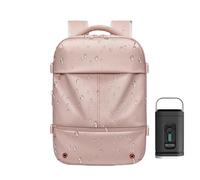 Compression Travel Backpack - Expandable 48L Vacuum Storage Pack, Large Capacity Carry On Luggage Style Rucksack, Space Saving Packing System | Business Organizer Gear For Daily Commute Camping