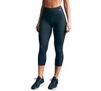 CompressionZ High Waisted Capri Compression Leggings for Women Tummy Control - Workout, Gym, Pilates, Travel, Yoga Pants, Black Super High Waist, Large